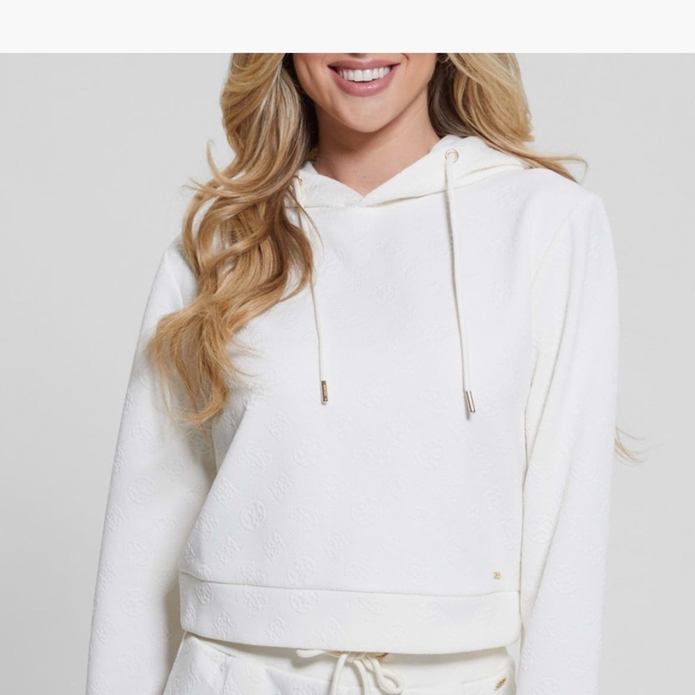 Guess ocean Embossed Hoodie - Picture 2 of 9